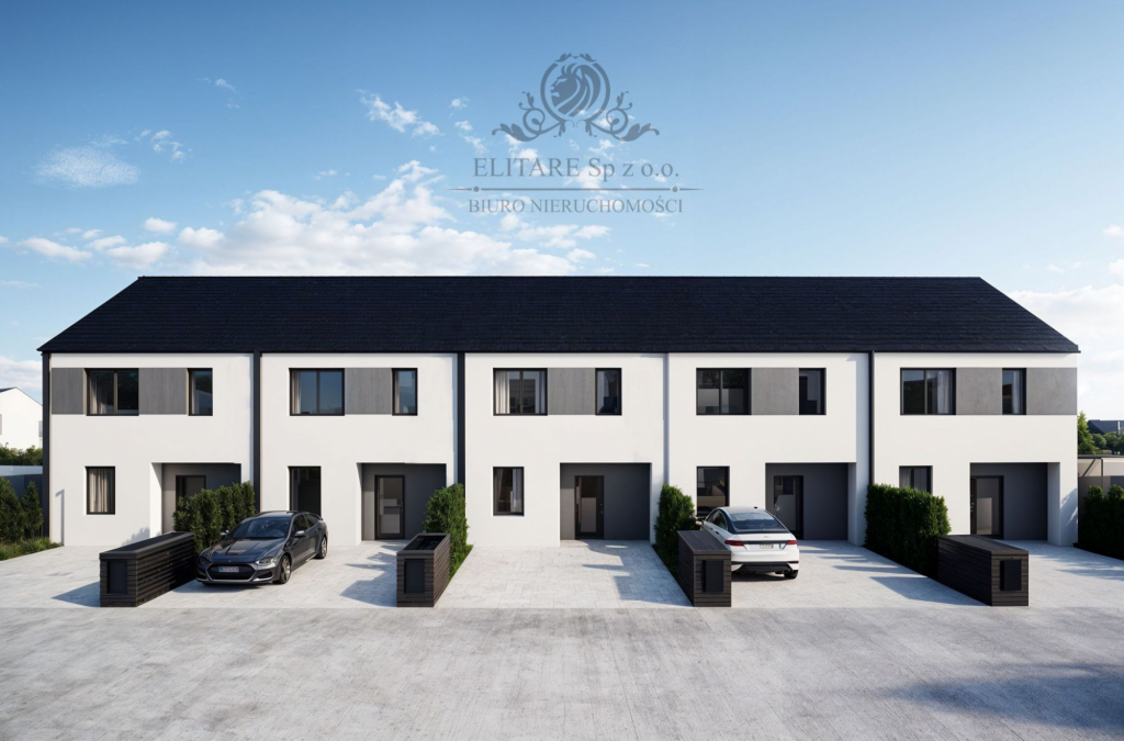 DOM szereg środkowy 102,50m2 z działką 148m2m2, Iwiny Siechnice Iwiny - zdjęcie 10