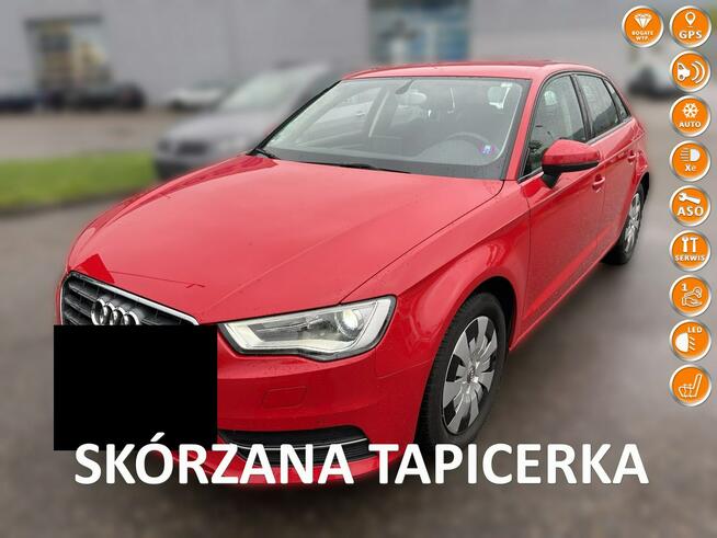 A3 SPORTBACK 1.4 TFSI 122KM bixenon NAV alcantara BEZWYPADEK 2014 Tychy - zdjęcie 1