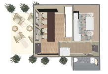 Lokal przed plażą w Stegnie-idealny pod fast food!