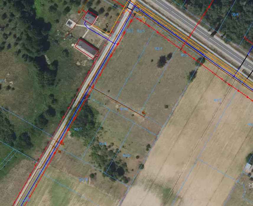 Działki Budowlane nad Wisłą Media: Prąd, Woda, Internet, Kanalizacja Płock - zdjęcie 3