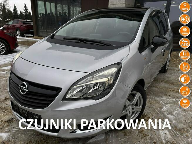 Meriva 1.4 Color Edition 140km nav LED czujniki BEZWYPADEK serwis 2015 Tychy - zdjęcie 1
