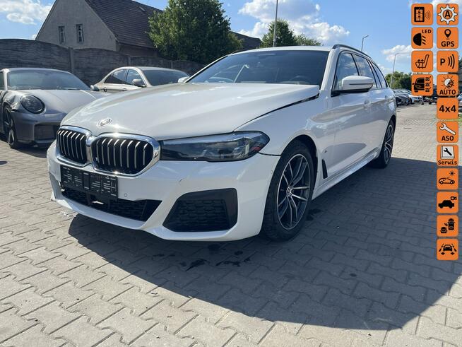BMW 520 Mpakiet XDrive mHEV Skóra Kamera Pamięć Panorama HAK 190KM Gliwice - zdjęcie 1