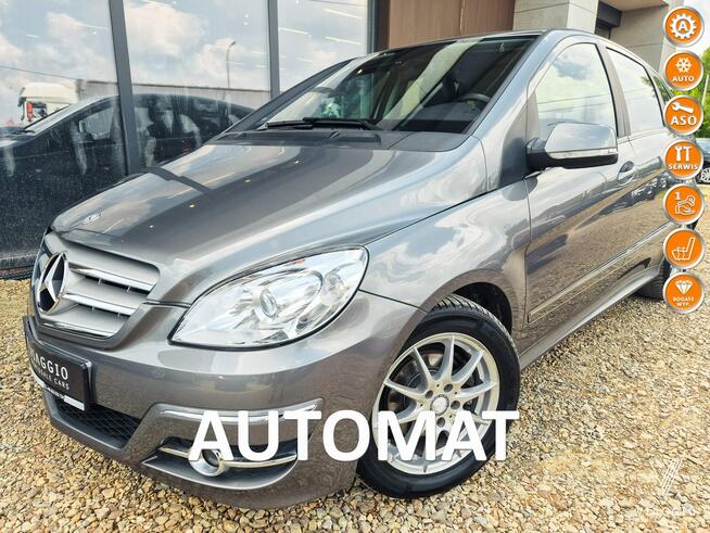 Mercedes B180 116km benzyna AUTOMAT klima SERWIS hak BEZWYPADEK 2011 Tychy - zdjęcie 1
