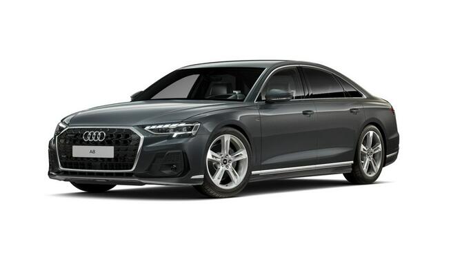 Audi A8 Sline_B&amp;O_SkrętnaOś_ACC_Wentylacja_Masaż_Kamera360_Dociąg Płock - zdjęcie 1