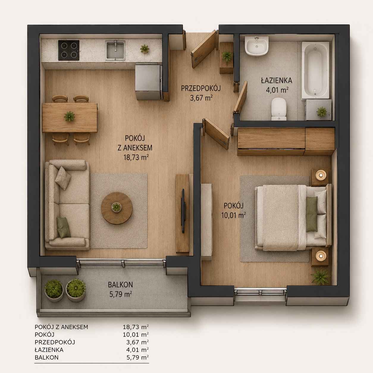 2pok, 37met, Okolice Strzeleckiej BALKON/KOMÓRKA/GARAŻ (Wrocław) Psie Pole - zdjęcie 8