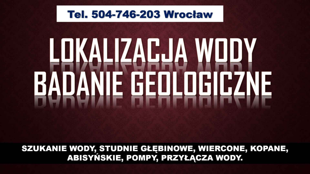 Lokalizacja, wykrycie, ujęcie wody, tel 504-746-203, Wrocław, studnia Psie Pole - zdjęcie 4
