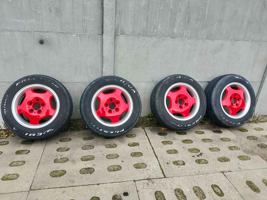 Sprzedam opony i felgi samochodowe na 15 na mercedesa Żukowo - zdjęcie 1