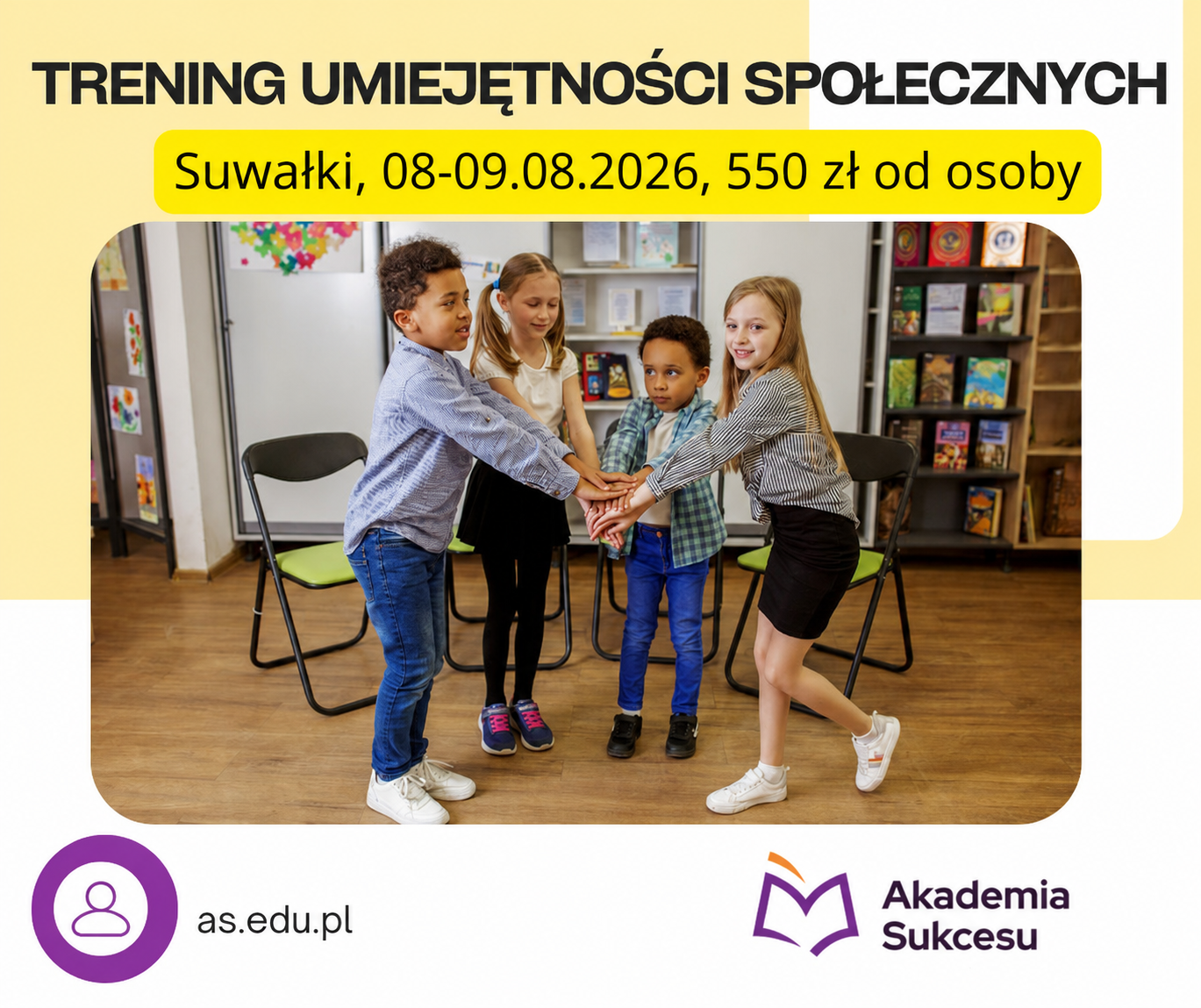 TRENING UMIEJĘTNOŚCI SPOŁECZNYCH – KURS! Suwałki - zdjęcie 1