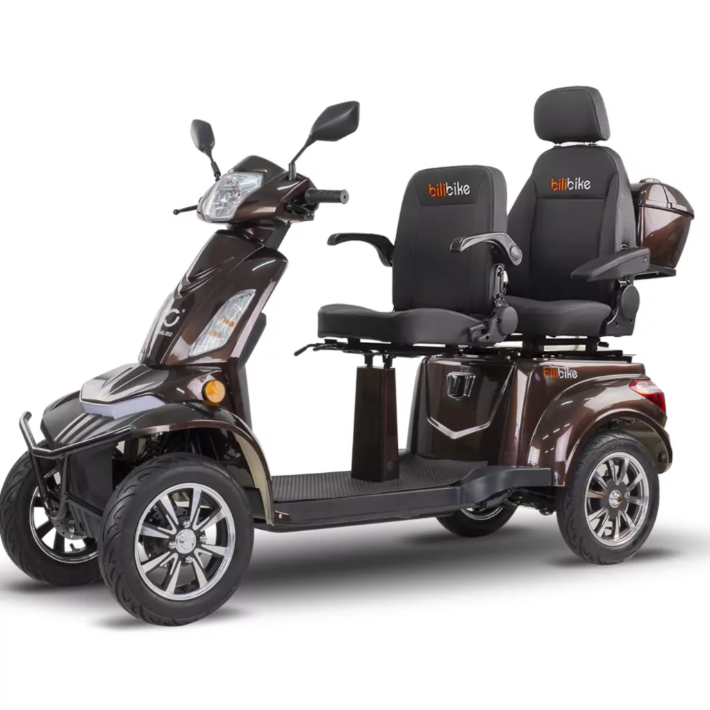 NOWOŚĆ Skuter elektryczny BILI BIKE SHINO QUADRO DOPPIO LIT, 25km/h Gorlice - zdjęcie 2