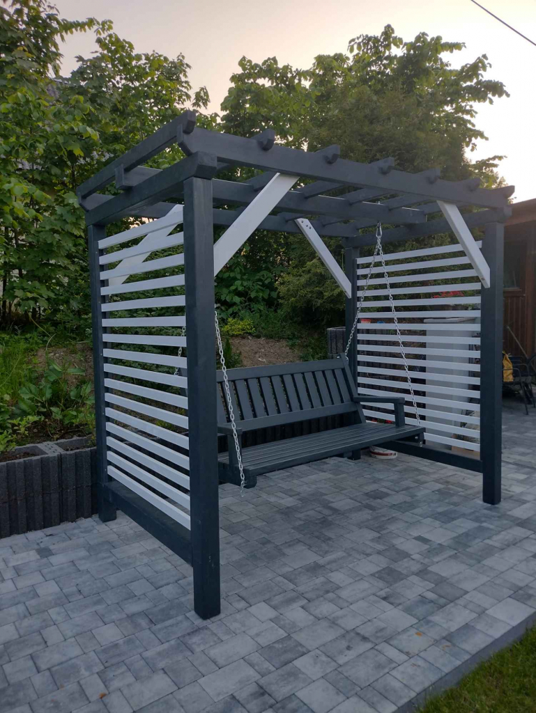 Pergola z huśtawką Tokarnia - zdjęcie 2