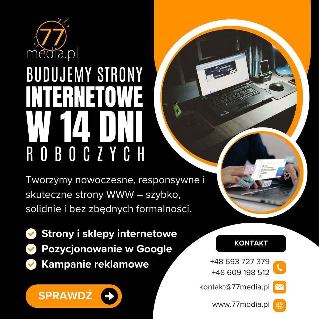 Twoja nowa strona internetowa w 14 dni bez zbędnych formalności! Fabryczna - zdjęcie 1