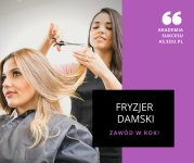 💇🏻‍♀️FRYZJER DAMSKI💇🏻‍♀️- Zdobądź nowe kwalifikacje!