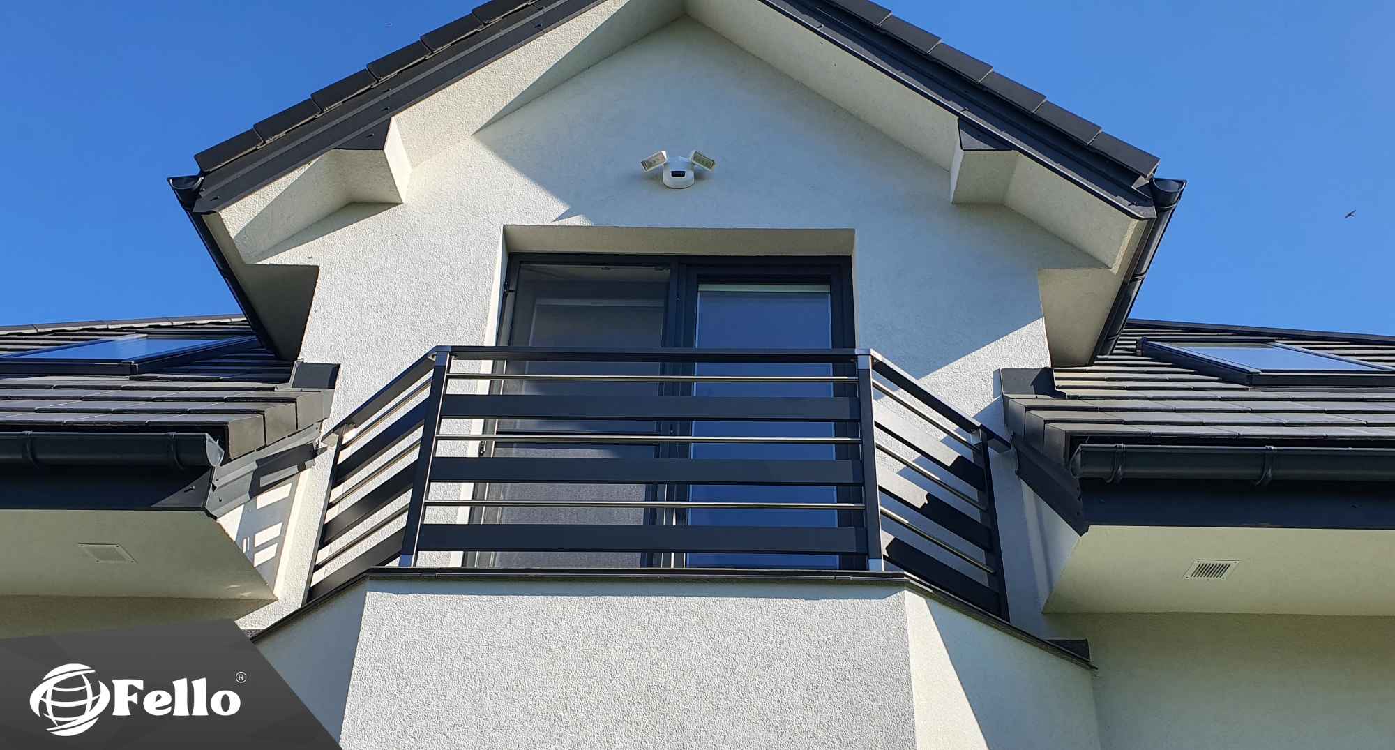 Balustrada balkonowa Fello Diverse aluminium balkon taras barierka Mogilany - zdjęcie 2