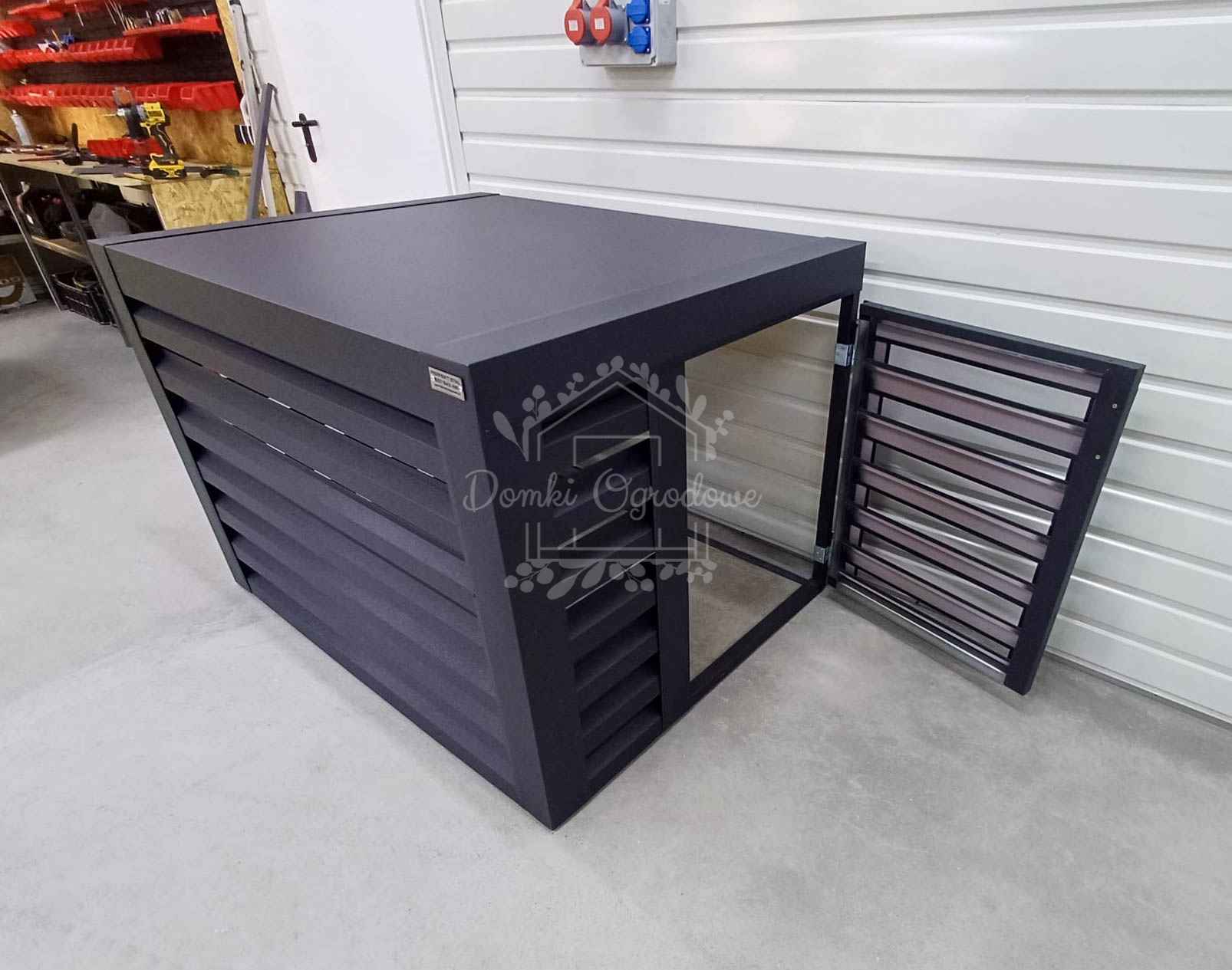 Osłona klimatyzatora – pompy ciepła 90x50x70 cm antracyt ID1142 Białystok - zdjęcie 6