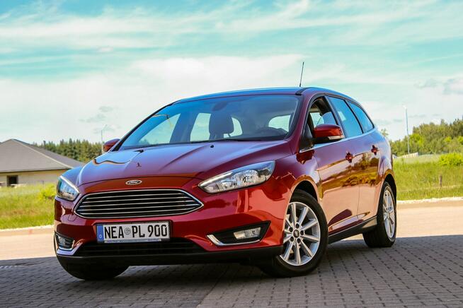 Ford Focus Nawigacja Ledy Skóry Podgrzewane Fotele Tempomat ST Ostrów Mazowiecka - zdjęcie 9