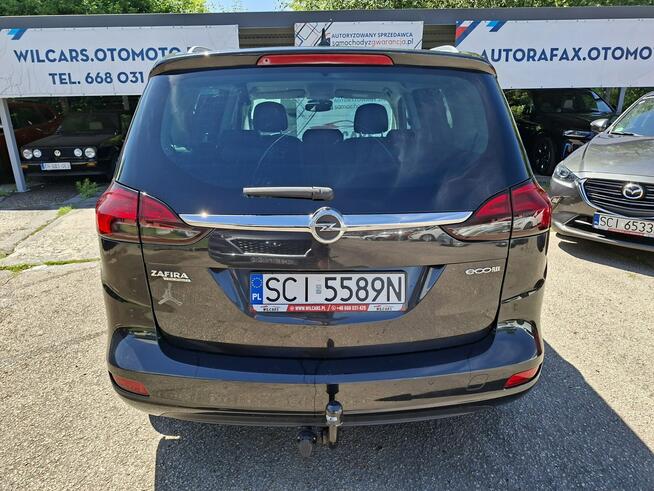 Opel Zafira Klimatronic 2-stref, Nawigacja, PDC 2x, Hak, 2 kpl. kół Cieszyn - zdjęcie 10