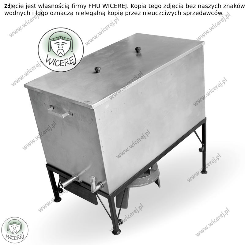 Topiarka parowa na 20/28 ramek Dadant/Wielkopolska Maxi Nierdzewna Jaśliska - zdjęcie 11