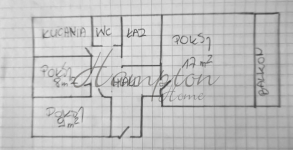 Mieszkanie 3 pokoje 53 m2 (możliwe 4 pokoje) Mokotów - zdjęcie 1