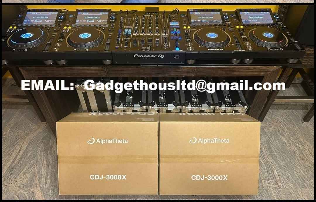 AlphaTheta CDJ-3000X | Pioneer CDJ-3000 | Pioneer DJM-A9 | DJM-V10 Bemowo - zdjęcie 2