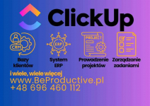 Wdrożenia ClickUp i cyfryzacja procesów w firmie