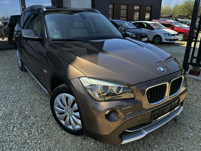 BMW X1 20d xDrive 177km SZYBER skóra NAV bixenon BEZWYPADEK serw 2012 Tychy - zdjęcie 2