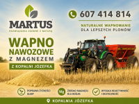 WAPNO NAWOZOWE Z MAGNEZEM Z KOPALNI JÓZEFKA