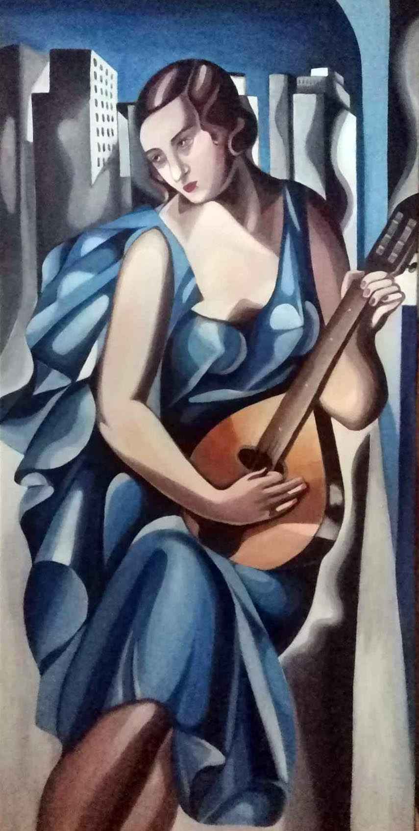 Sprzedam obraz Tamara z mandoliną Kabikiejmy - zdjęcie 4