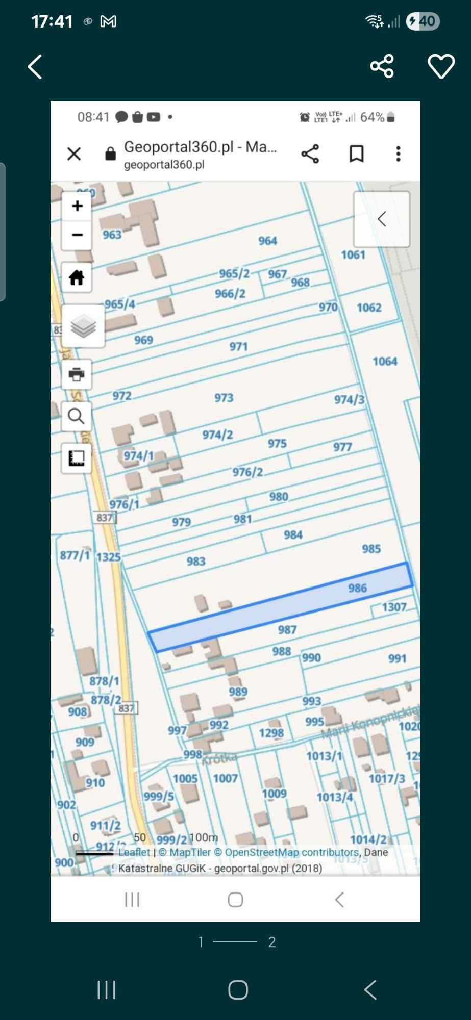 Działka rolno/budowlana 36ar Żółkiew - zdjęcie 1