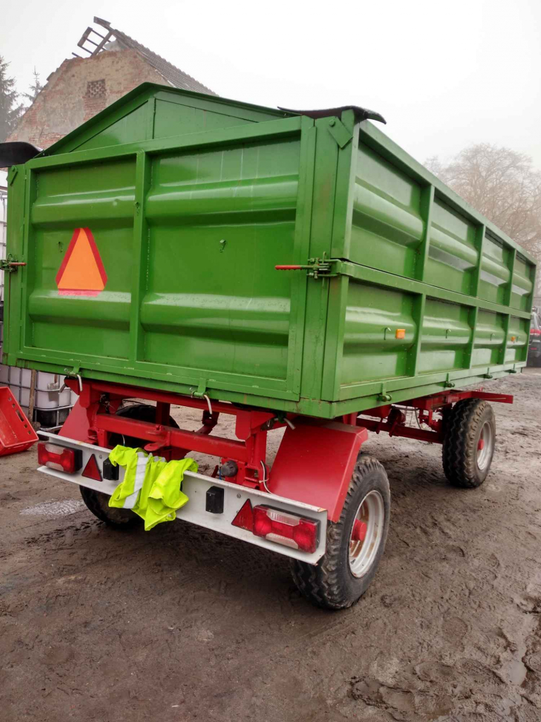 Przyczepa wywrotka d34 papierami + plandeka i espandor Nysa - zdjęcie 1