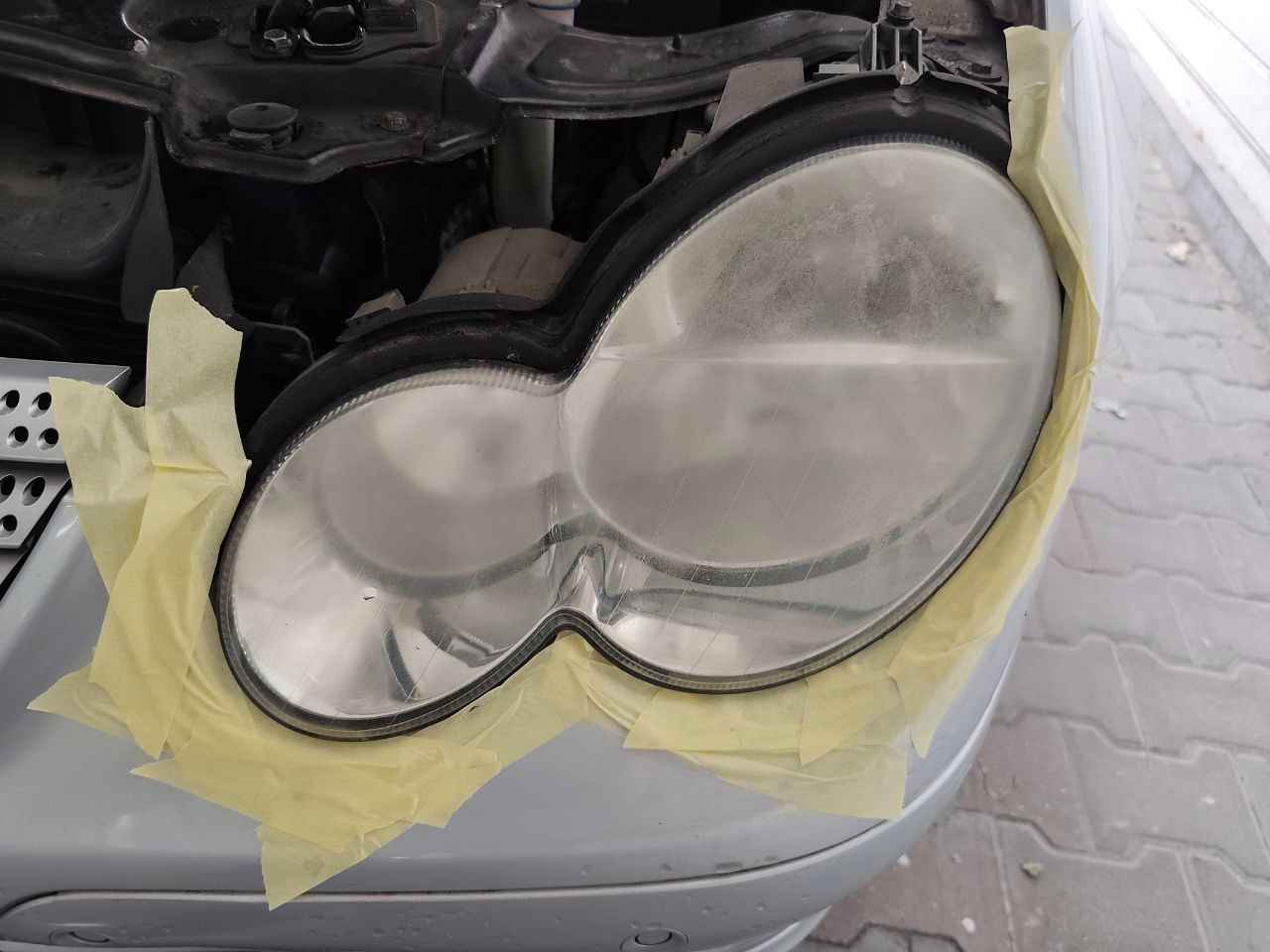 Полировка фар с выездом к клиенту Bemowo - zdjęcie 2