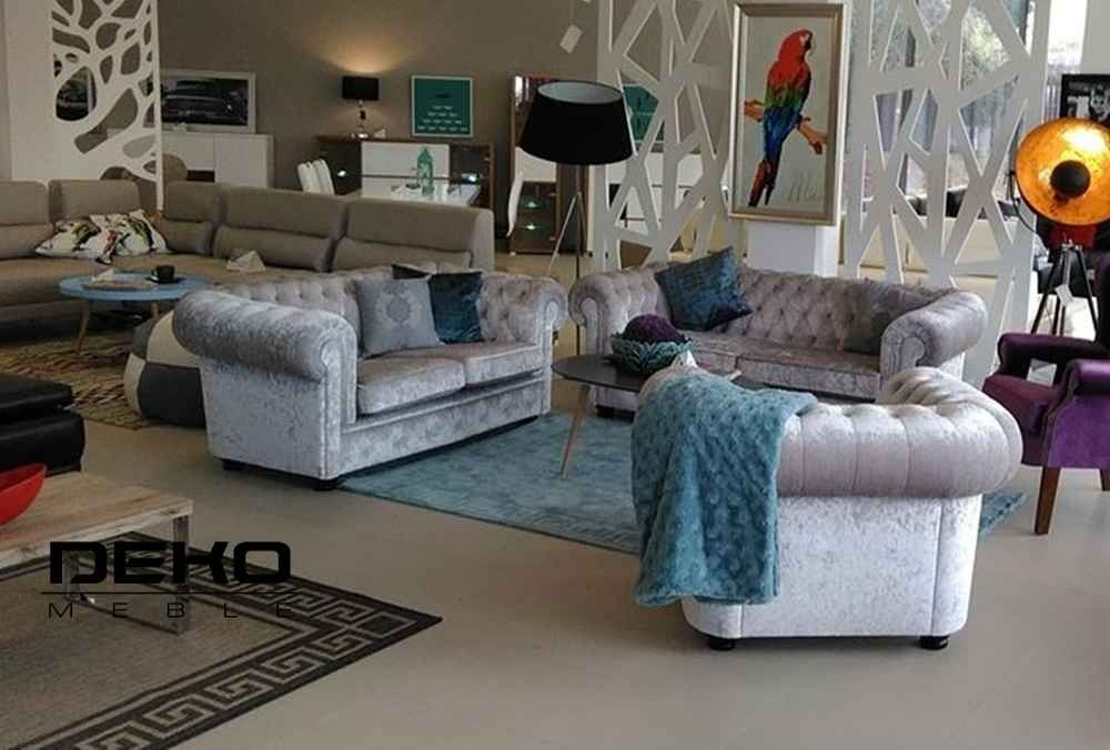 Bestsellerowy ponadczasowy komplet CHESTERFIELD SZEROKI⁣ Puck - zdjęcie 8