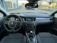 Peugeot 508 Lift 1.6T 2016r Nawigacja Kamera LED Alufelgi Bezwypadkowy Sokołów Podlaski - zdjęcie 5