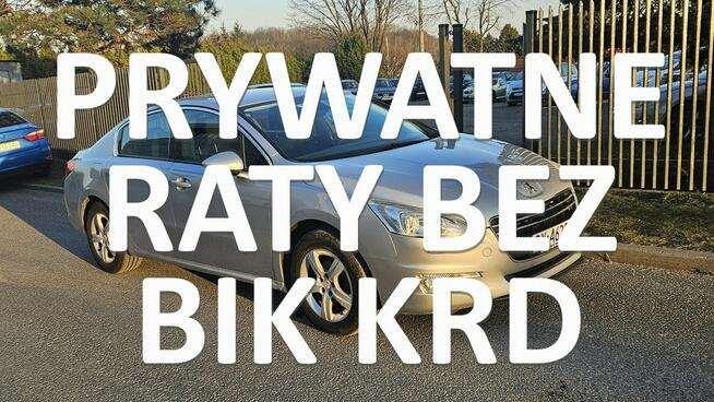 Peugeot 508 srebrny sedan na raty Leasing bez BIK KRD od FastCars Kraków - zdjęcie 1