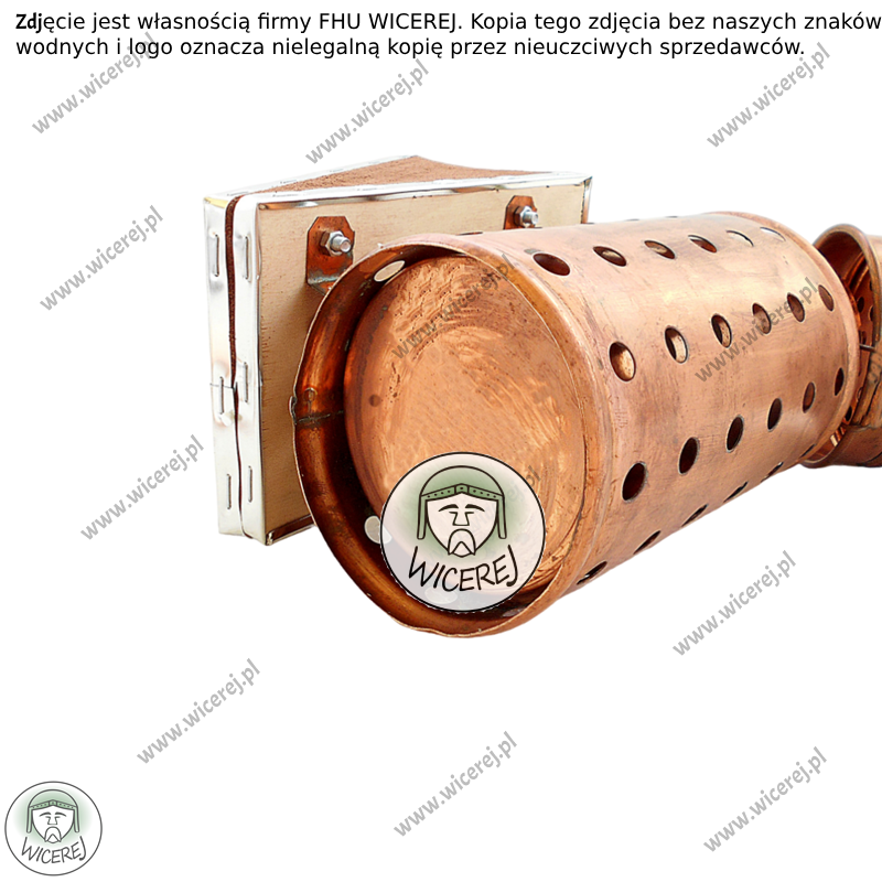 Podkurzacz Solidny Premium Miedziany z Chłodnicą Odymiacz Obdymiacz Jaśliska - zdjęcie 5