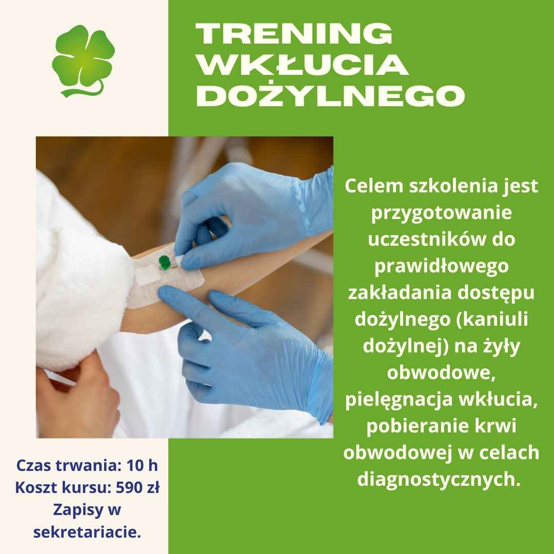 Kurs „Trening wkłucia dożylnego”dla przyszłych pracowników medycznych! Gdynia - zdjęcie 1