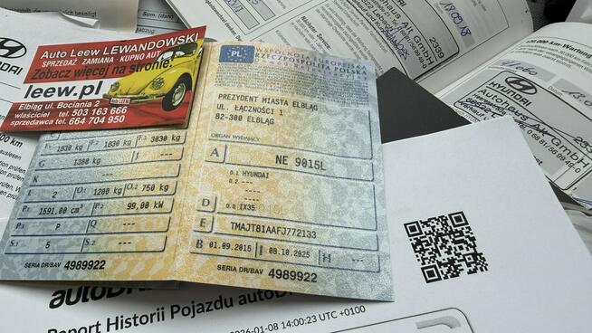 Hyundai ix35 Benzyna Zarejestrowany Ubezpieczony Elbląg - zdjęcie 4