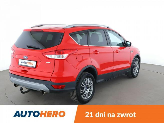 Ford Kuga Titanium półskóra grzane fotele Bluetooth PDC Warszawa - zdjęcie 7