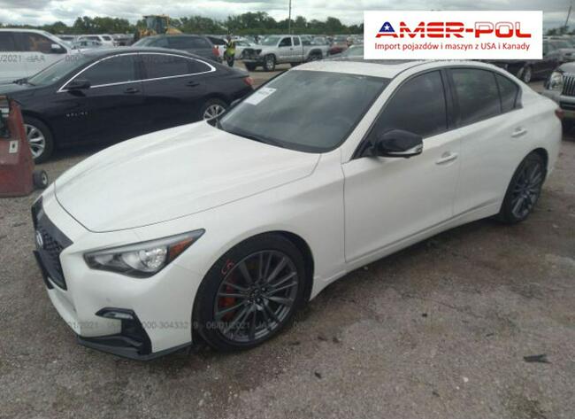 Infiniti Q50 2021, 3.0L, po gradobiciu Warszawa - zdjęcie 1