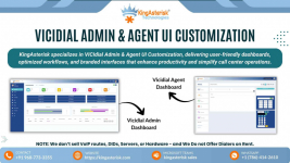 VICIdial Admin And Agent UI Customization
