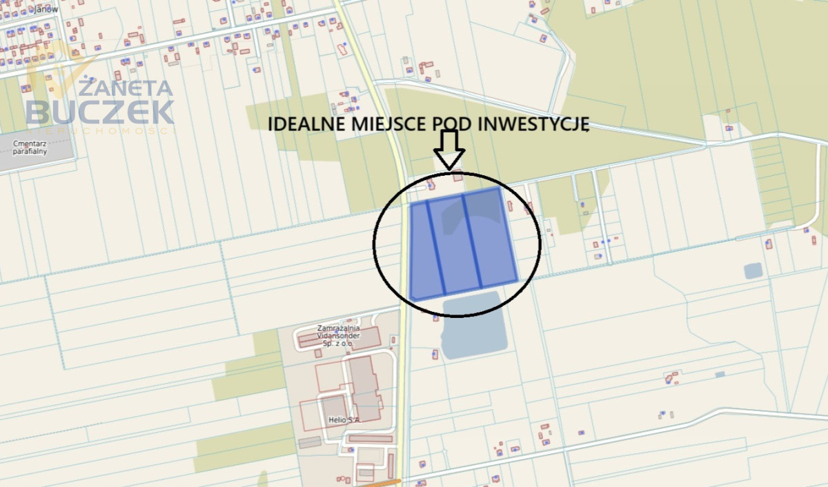 Sprzedam działkę pod zabudowę usługową w Brochowie Brochów - zdjęcie 12