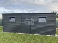 Schowek - Domek Ogrodowy 5,5x2m - drzwi - 2x okno  - dach  GP668 Koszalin - zdjęcie 3