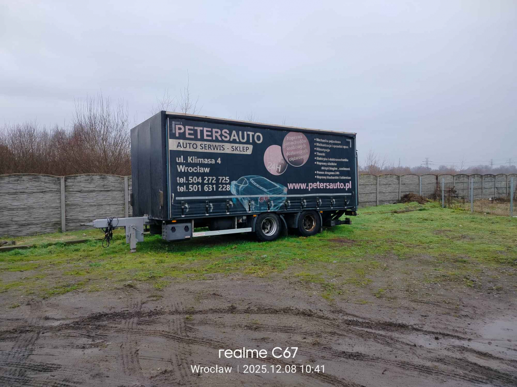 Sprzedam przyczepę tandem Psie Pole - zdjęcie 1