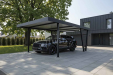 Carport V PREMIUM 4,5x4,5m Wypełnienie panelami Wiata TS1254 Jastrzębie-Zdrój - zdjęcie 3