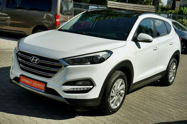 Hyundai Tucson 1,7CRDI NAVI, skóra, alu R17, kamera, 2016r. Płock - zdjęcie 9