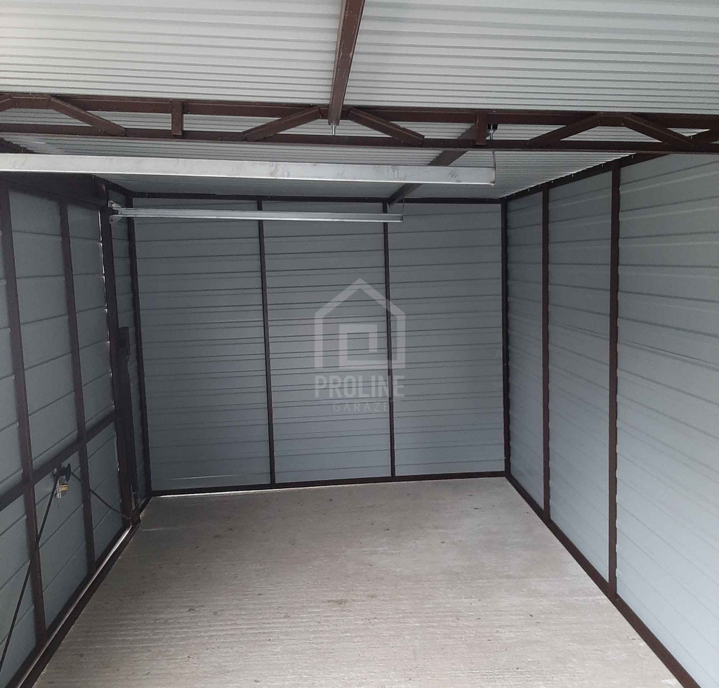 Schowek - Domek Ogrodowy 6x3 - Brama - 2x okno drzwi dach w tył PLG105 Gniezno - zdjęcie 3