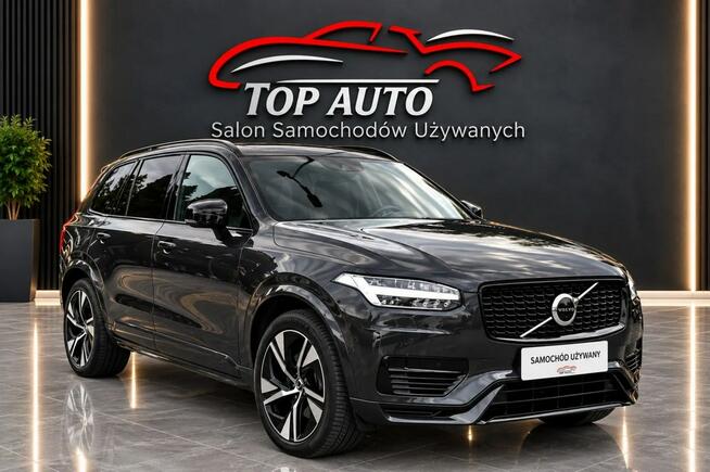 VOLVO XC90 T8 AWD Plug-In Hybrid R-Design 407KM Bowers Panorama Warszawa - zdjęcie 5