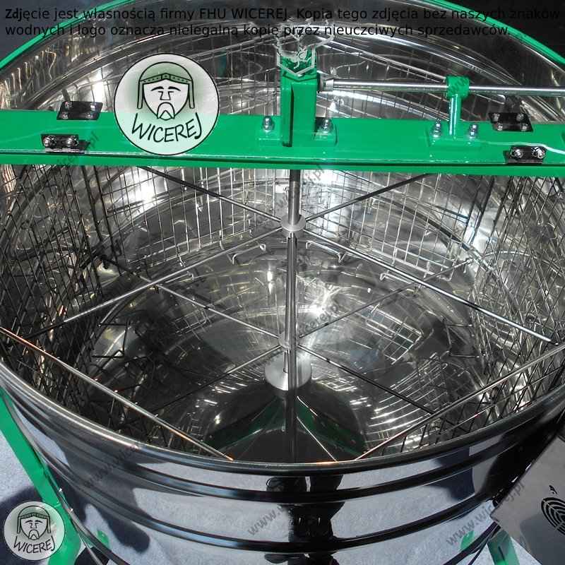 Miodarka Ręczno-Elektryczna 6 Ramkowa Nierdzewna Miodziarka Jaśliska - zdjęcie 5