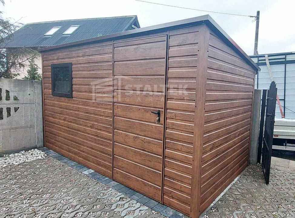 Schowek - domek ogrodowy 3x2,5m drzwi okno drewnopodobny dach ST148 Radom - zdjęcie 4