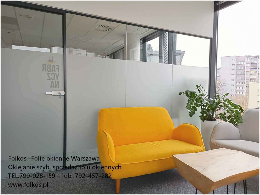 Folie okienne Modlińska, Jagielońska, Marywilska ..Oklejanie szyb Białołęka - zdjęcie 1