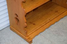 regał z drewna dębowego - super stan Olsztyn - zdjęcie 5